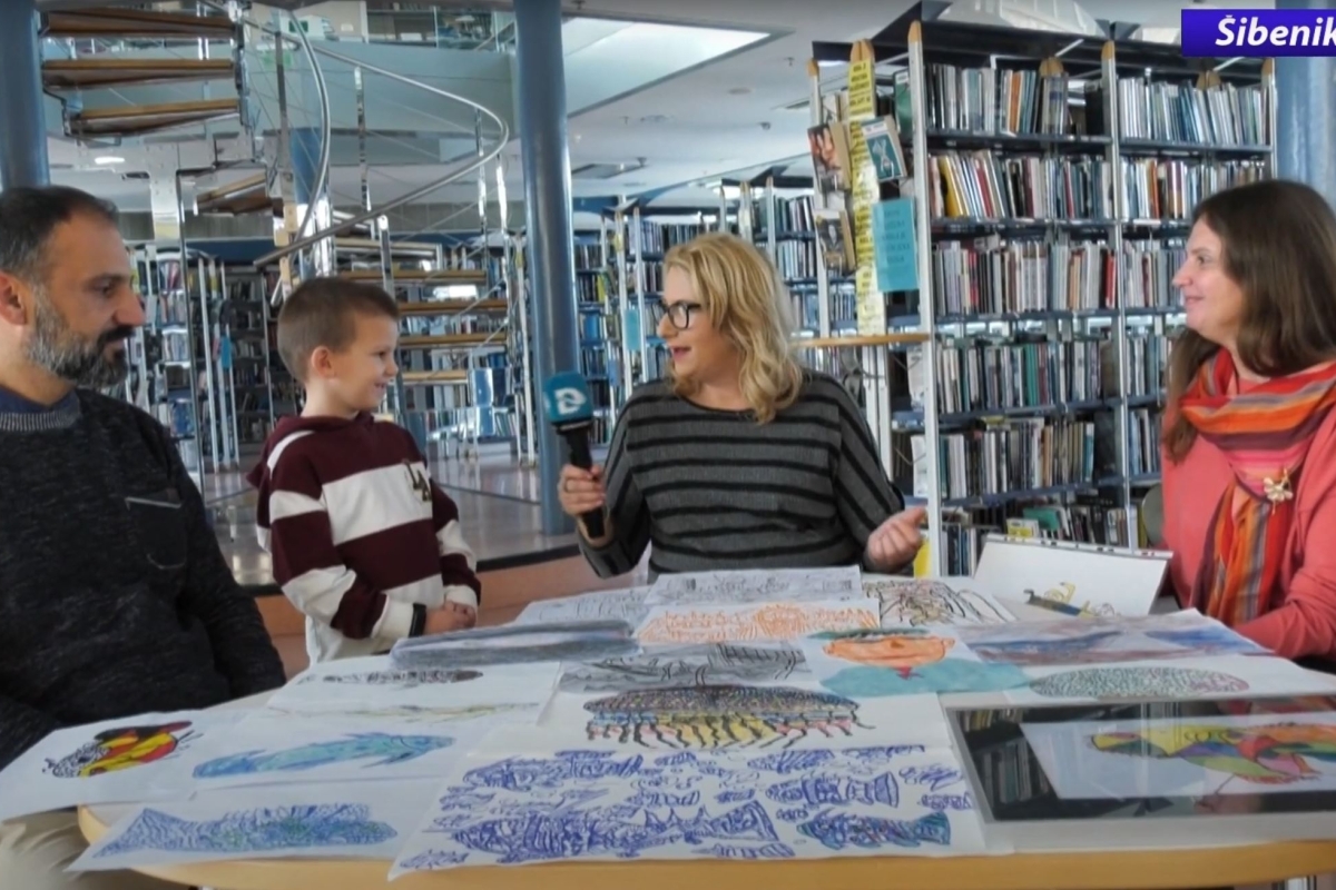 Šibenski Picasso: Upoznajte mladog Andriju Škugora